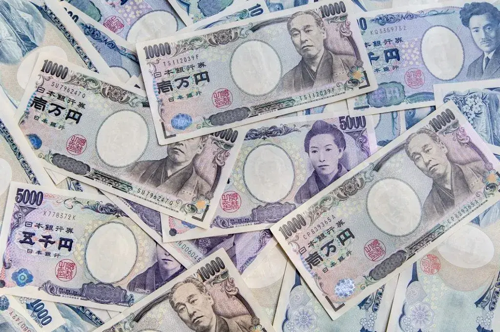 Japanese Yen currency notes