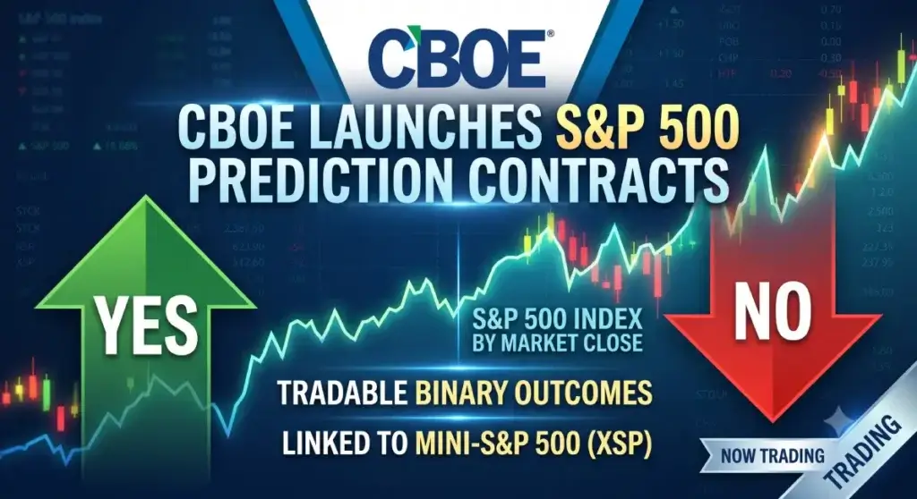 Cboe Prediction Market Launch: Yes/No S&P 500 Contracts Explained