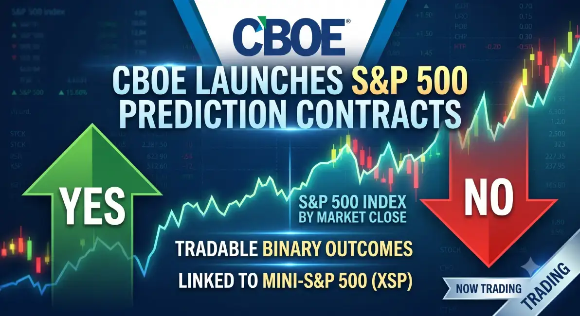 Cboe Prediction Market Launch: Yes/No S&P 500 Contracts Explained