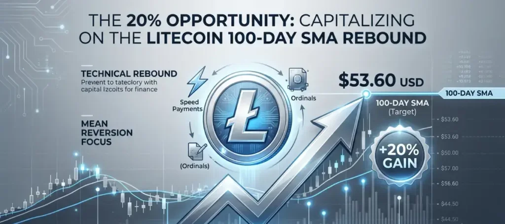 The 20% Opportunity: Capitalizing on the Litecoin 100-Day SMA Rebound