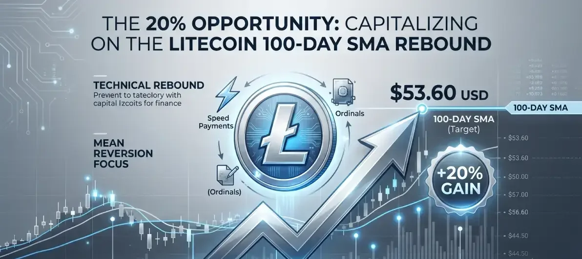 The 20% Opportunity: Capitalizing on the Litecoin 100-Day SMA Rebound
