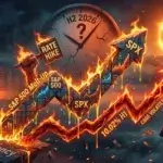 The Anatomy of a “Melt-Up with Fear”: What a Rising VIX Warns About Second-Half Rate Hikes